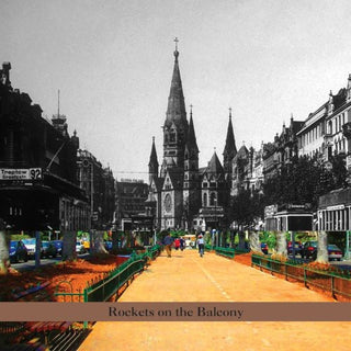 the album cover for Omer Klein - Rockets on the Balcony