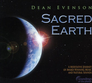 the album cover for Dean Evenson - Sacred Earth
