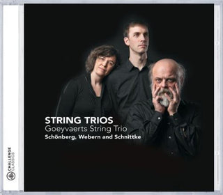 the album cover for Goeyvaerts String Trio - String Trios