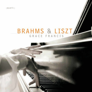 the album cover for Grace Francis - Brahms & Lsizt