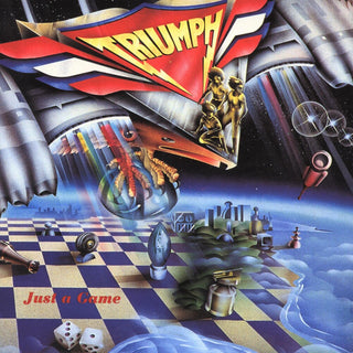 the album cover for Triumph - Just a Game