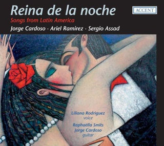 the album cover for Liliana Rodriguez - Reina de la Noche: Songs from Latin America