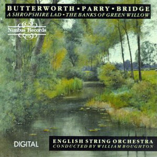 the album cover for William Boughton - English Pastoral Composers
