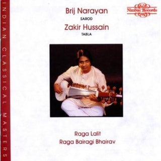 the album cover for Brij Narayan - Raga Lalit