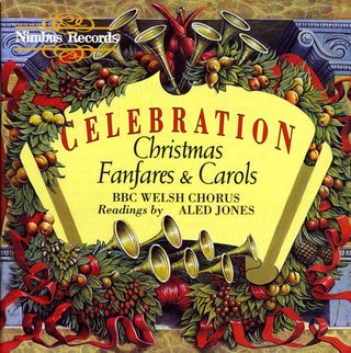 the album cover for John Hugh Thomas - Celebration: Christmas Fanfares & Carols