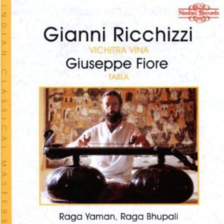 the album cover for GIANNI RICCHIZZI - Raga Yaman
