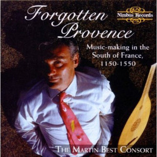the album cover for Martin Best Consort - Forgotten Provence