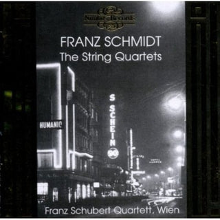 the album cover for F. SCHMIDT - String Quartets