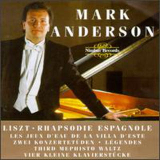 the album cover for Mark Anderson - Rhapsodie Espagnole