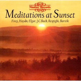 the album cover for Meditations at Sunset / Various - Meditations at Sunset / Various