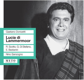 the album cover for Donizetti / Bastianini / Scotto / Vinco / Malagu - Lucia Di Lammermoor