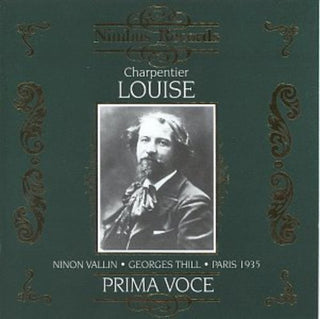 the album cover for G. Charpentier - Louise