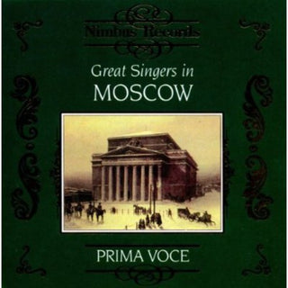 the album cover for Great Singers In Moscow - Great Singers in Moscow / Various