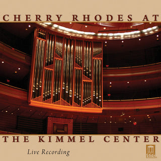 the album cover for Cherry Rhodes - Cherry Rhodes at the Kimmel Center