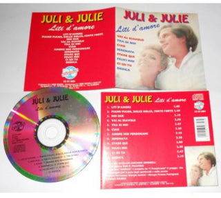 the album cover for Juli & Juli - Liti D'amore