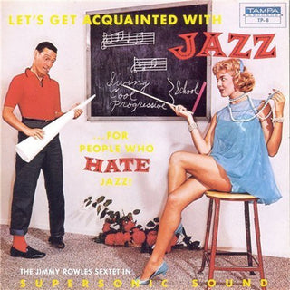 the album cover for Jimmy Rowles - Let's Get Acquainted with