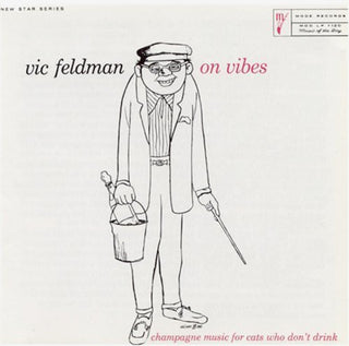 the album cover for Vic Feldman - On Vibes
