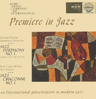 the album cover for JOHN GRAAS - Premiere in Jazz