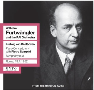 the album cover for Beethoven / Scarpini - Piano Concerto No. 4