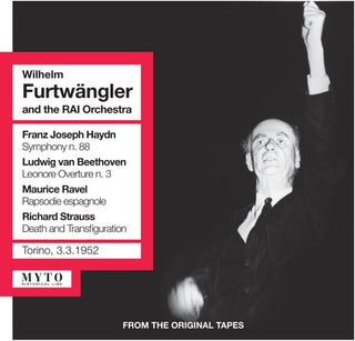 the album cover for Wilhelm Furtwängler - Wilhelm Furtwangler Rai Orch