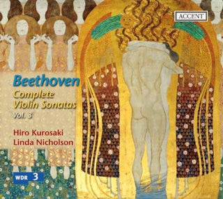 the album cover for Hiro Kurosaki - Complete Violin Sonatas 3