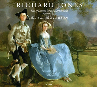 the album cover for Jones / Meyerson - Lessons for Harpsichord