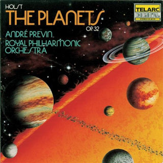 the album cover for Previn/Rpo - Planets