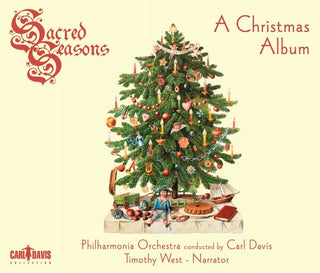 the album cover for Carl Davis - Sacred Seasons: A Christmas Album