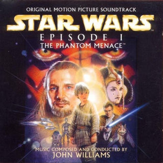 the album cover for John Williams - Star Wars Episode 1: Phantom Menace / O.S.T.