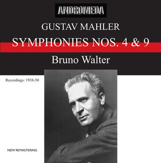 the album cover for Mahler / Walter - Sinfonien 4 & 9 Adagio 5