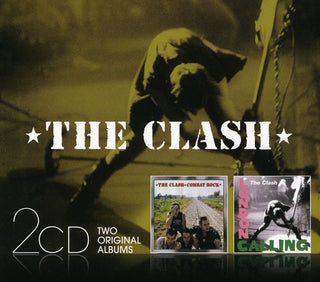 the album cover for The Clash - London Calling/Combat Rock
