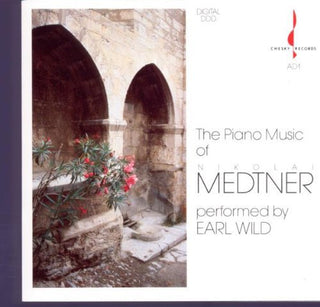 the album cover for Earl Wild - Plays Medtner