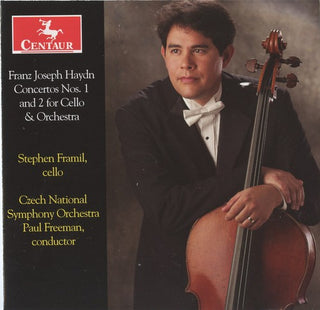 the album cover for PAUL FREEMAN - Cello Concertos