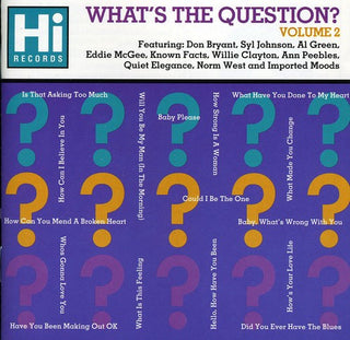 the album cover for Whats The Question - Vol. 2-What's The Question