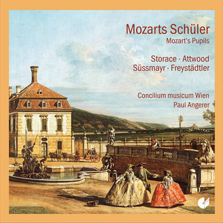 the album cover for Storace / Angerer / Concilium Musicum Wien - Mozart's Pupils