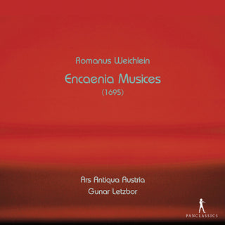 the album cover for R Weichlein - Encaenia Musices (1695)