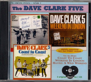 the album cover for The Dave Clark Five - Vol. 2: Wild Weekend - London
