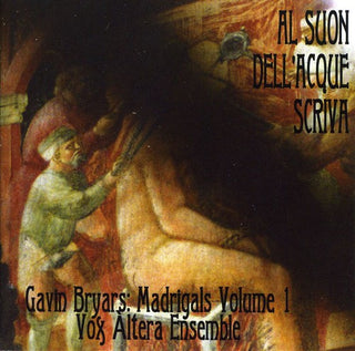 the album cover for Gavin Bryars - Al Suon Dell'acque Scriva