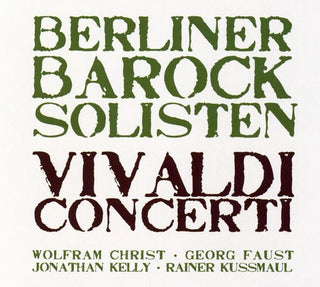the album cover for Rainer Kussmaul - Concerti (Ocrd)