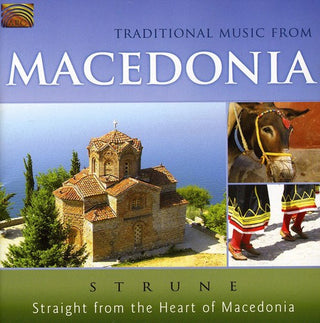 the album cover for Strune - Traditional Music from Macedonia