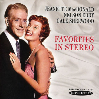 the album cover for Nelson Eddy - Favorites in Stereo