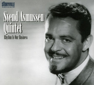 the album cover for Svend Asmussen - Rhythm Is Our Business