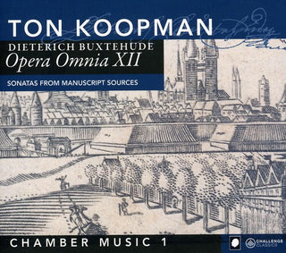 the album cover for D. BUXTEHUDE - Complete Works 12: Chamber Music