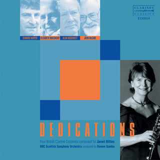 the album cover for Mccabe / Harper / Maconchy / Hilton - Dedications: 4 British Conce