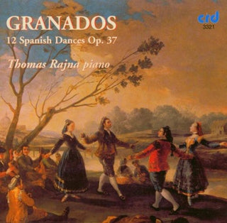 the album cover for Thomas Rajna - 12 Danzas Espanolas Op 37