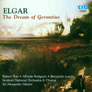 the album cover for Nielsen/Sibelius - Dream of Gerontius Op 38