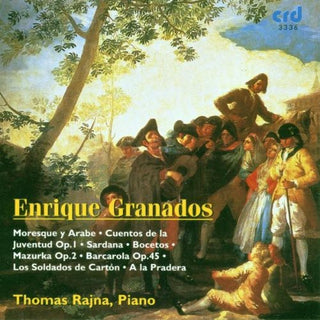 the album cover for Thomas Rajna - Moresque y Arabe / Cuentos de la Juventud Op 1