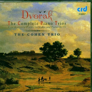 the album cover for Cohen - Piano Trios in B Flat Op 21