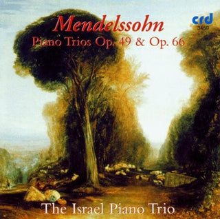 the album cover for The Israel Piano Trio - Piano Trios in D minor Op 4