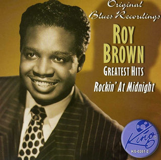 the album cover for Roy Brown - Greatest Hits